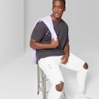 Men's Tall Short Sleeve Drop Shoulder Slub T-shirt - Original Use Zodiac Night