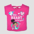 Target Toddler Girls' Nickelodeon Nella The Princess Knight Short Sleeve T-shirt - Pink