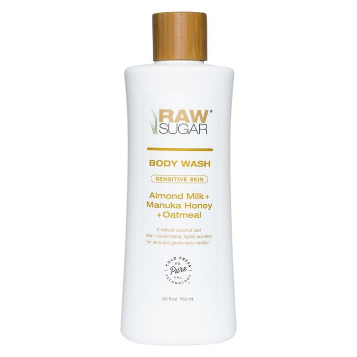 Raw Sugar Body Wash Sensitive Skin Almond (brown) +
