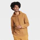 Men's Quilted Fleece Sweatshirt - All In Motion Butterscotch