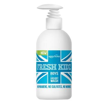 Fresh Kidz Boys Blue Hair & Body Wash