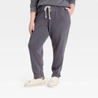 Women's Plus Size Jogger Pants - Universal Thread Dark Gray