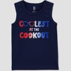Baby Boys' Coolest At The Cookout T-shirt - Just One You Made By Carter's Blue