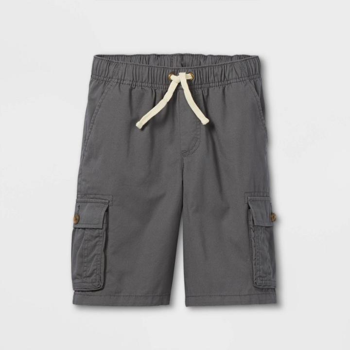 Boys' Pull-on Cargo Shorts - Cat & Jack Gray