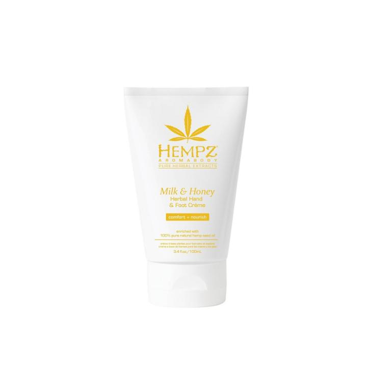 Hempz Aromabody Milk And Honey Herbal Hand And Foot Cream