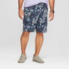 Men's Big & Tall 10.5 Floral Print Shorts - Goodfellow & Co Xavier Navy