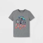 Boys' Monster Truck Graphic Short Sleeve T-shirt - Cat & Jack Gray