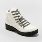 Women's Karri Lace Up Hiker Boots - Universal Thread White