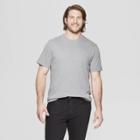 Men's Big & Tall Regular Fit Short Sleeve Lyndale Crew T-shirt - Goodfellow & Co Gray