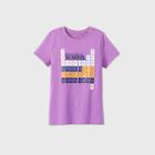 Women's Short Sleeve Periodic Table Graphic T-shirt - Cat & Jack Purple