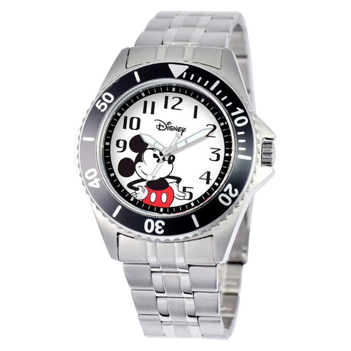 Men's Disney Mickey Mouse Honor Watch - Silver,