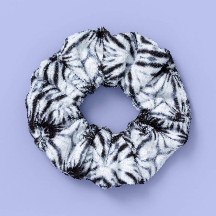 Kids' Tie-dye Twister Hair Elastic - More Than Magic Black/white