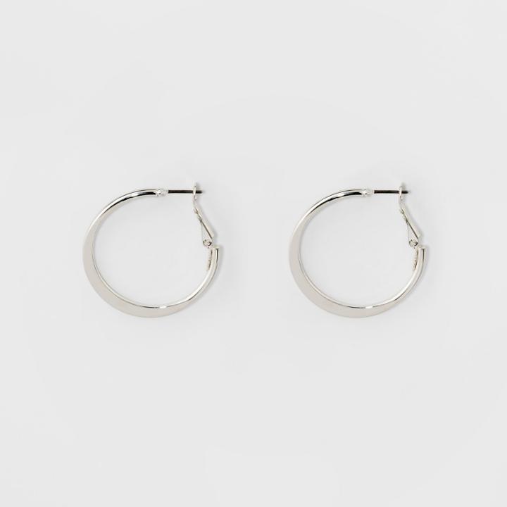 Medium Flat Hoop Earrings - A New Day