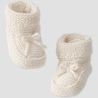 Baby Knit Sweater Bootie - Little Planet By Carter's Cream