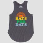 Women's Rays For Days Graphic Tank Top - Awake Charcoal