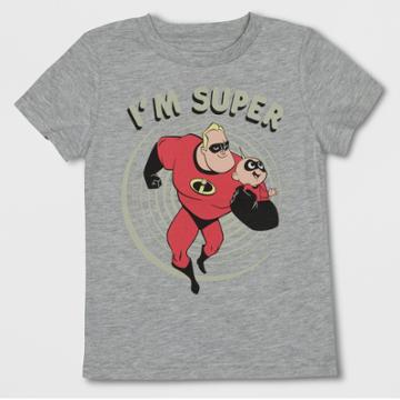 Toddler Boys' The Incredibles Short Sleeve T-shirt - Heather Gray