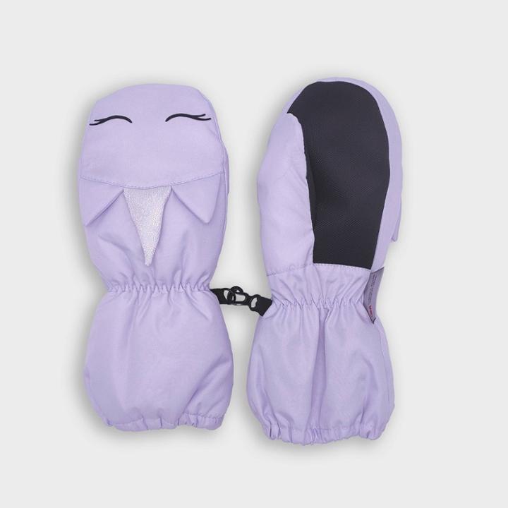 Toddler Girls' Unicorn Mittens - Cat & Jack Lilac Purple