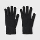 Men's Classic Knit Touch Gloves - Goodfellow & Co Black