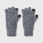 Women's Knit Gloves - Universal Thread Dark Gray