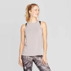 Women's Cross Back Tank Top - C9 Champion Gray Cobblestone