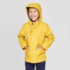 Toddler Boys' Solid Rain Coat - Cat & Jack Yellow