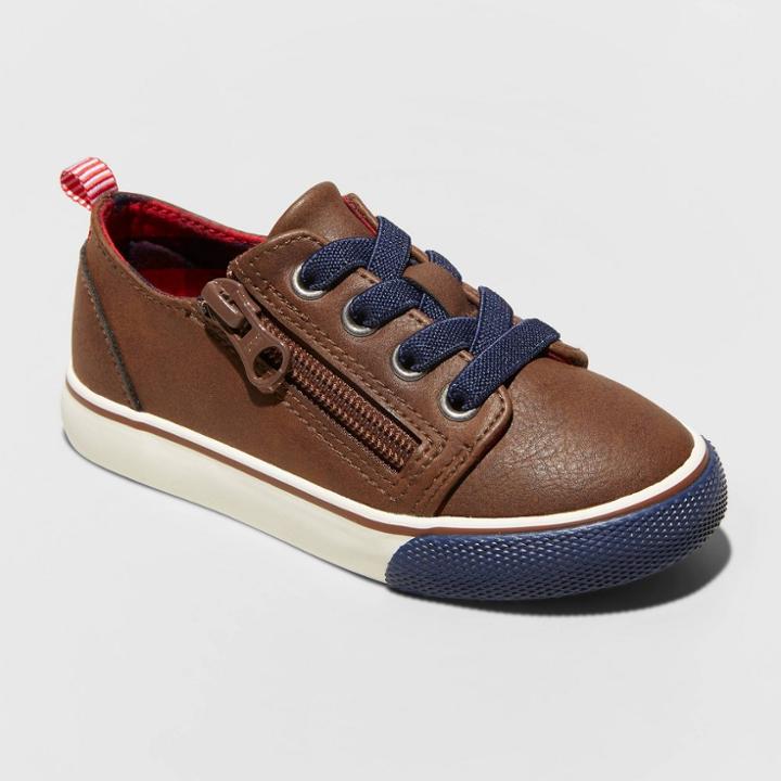 Toddler Boys' Luka Sneakers - Cat & Jack Brown