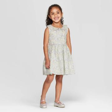 Mila And Emma Mila & Emma Toddler Girls' Sleeveless A-line Dress - 4t, Girl's,