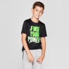 Boys' Graphic Tech T-shirt Find Your Power - C9 Champion Black