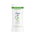 Dove Beauty Dove 0% Aluminum Cucumber & Green Tea Deodorant Stick Twin Pack - 2.6oz/2ct, Women's