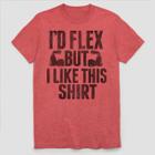 Fifth Sun Men's Short Sleeve Flex Graphic T-shirt - Ripe Red Heather