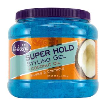 La Bella Labella Super Hold Styling Gel + Coconut Gel