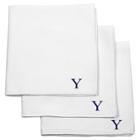 Cathy's Concepts Monogram Groomsmen Gift Handkerchief Set - Y,