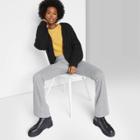 Women's Crafted Chunky Knit Cardigan - Wild Fable Black