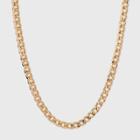 Thin Curb Chain Necklace - A New Day Gold