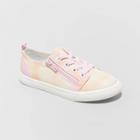 Kids' Lucian Tie-dye Double Zipper Sneakers - Cat & Jack 13, Tie-dye