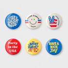 Junk Food Button Set 6pk,