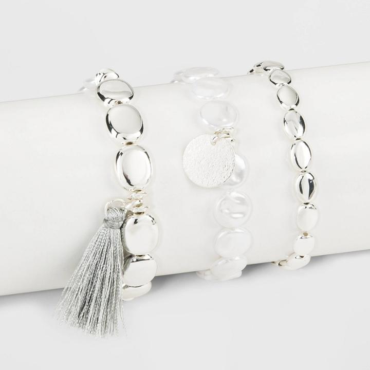Bracelet Set - A New Day White/silver