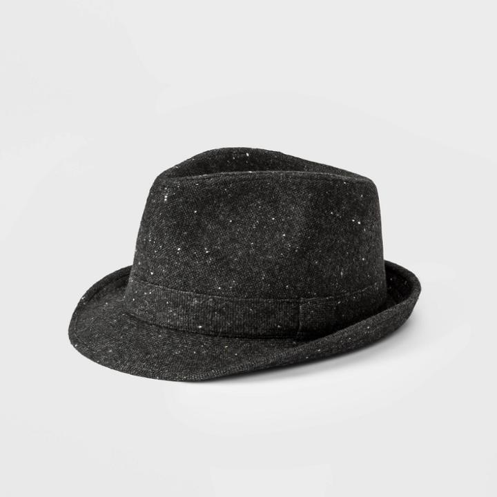 Kids' Tweed Fedora Hat - Cat & Jack Gray