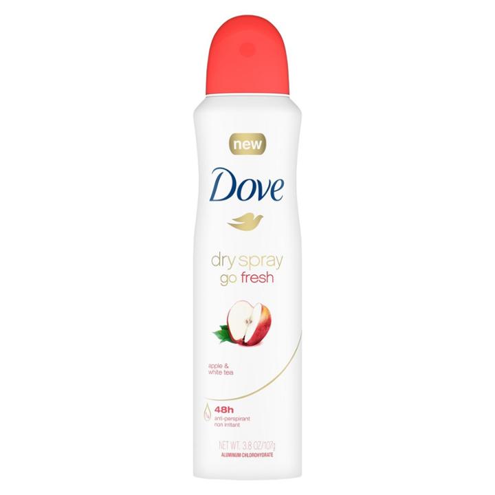 Dove Beauty Dove Go Fresh Apple & White Tea Dry Spray Antiperspirant & Deodorant