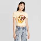 Women's The Rolling Stones Short Sleeve Graphic T-shirt - Yellow