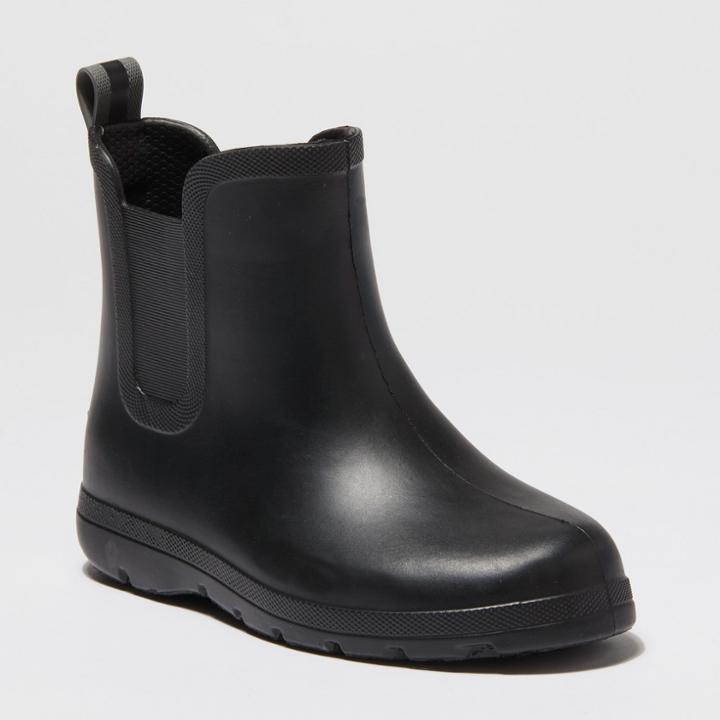 Kid's Totes Cirrus Ankle Rain Boots - Black 13-1, Kids Unisex