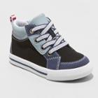 Toddler Boys' Stephan High Top Sneakers - Cat & Jack Black