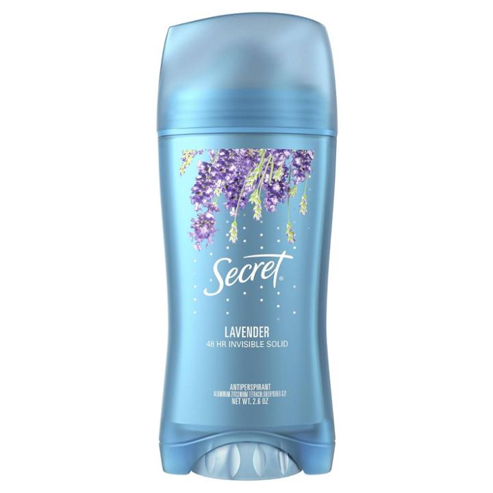 Secret Fresh Invisible Solid Antiperspirant & Deodorant Luxe Lavender