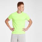 Men's Short Sleeve Performance T-shirt - All In Motion Bright Lemon S, Men's, Size: Small, Bright Yellow