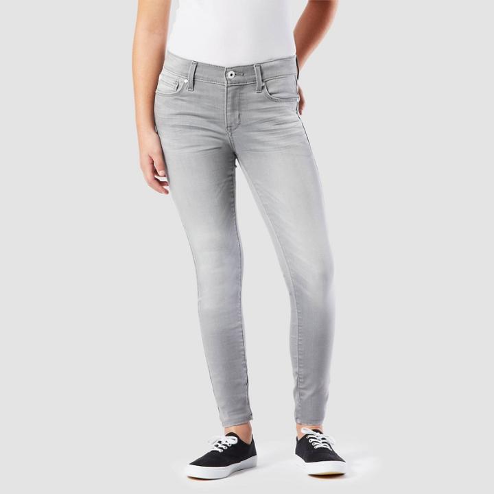 Denizen From Levi's Girls' Super Skinny Jeans - Gray Wash