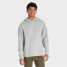 Men's Regular Fit Hooded Pullover Sweater - Goodfellow & Co Gray