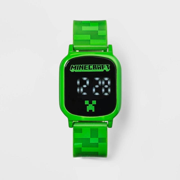 Boys' Minecraft Watch - Green