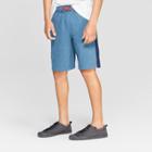Boys' Striped Down Knit Pull-on Shorts With Pockets - Cat & Jack Blue