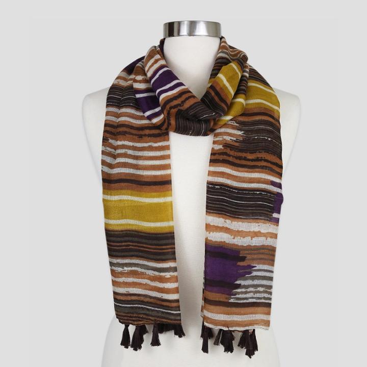 Women's Sylvia Alexander Scarf - Brown