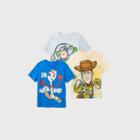Disney Toddler Boys' 3pk Toy Story Short Sleeve Graphic T-shirt